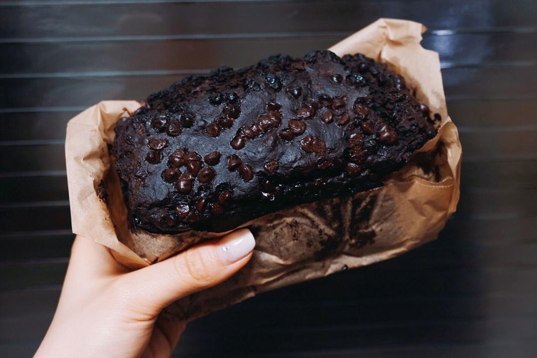 巧克力西葫芦快手面包（健康巧克力“蛋糕”）丨健康·烘焙