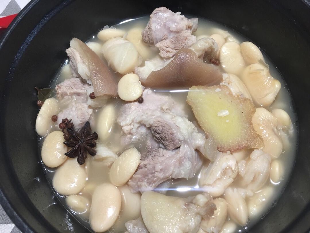 蹄花汤芸豆版