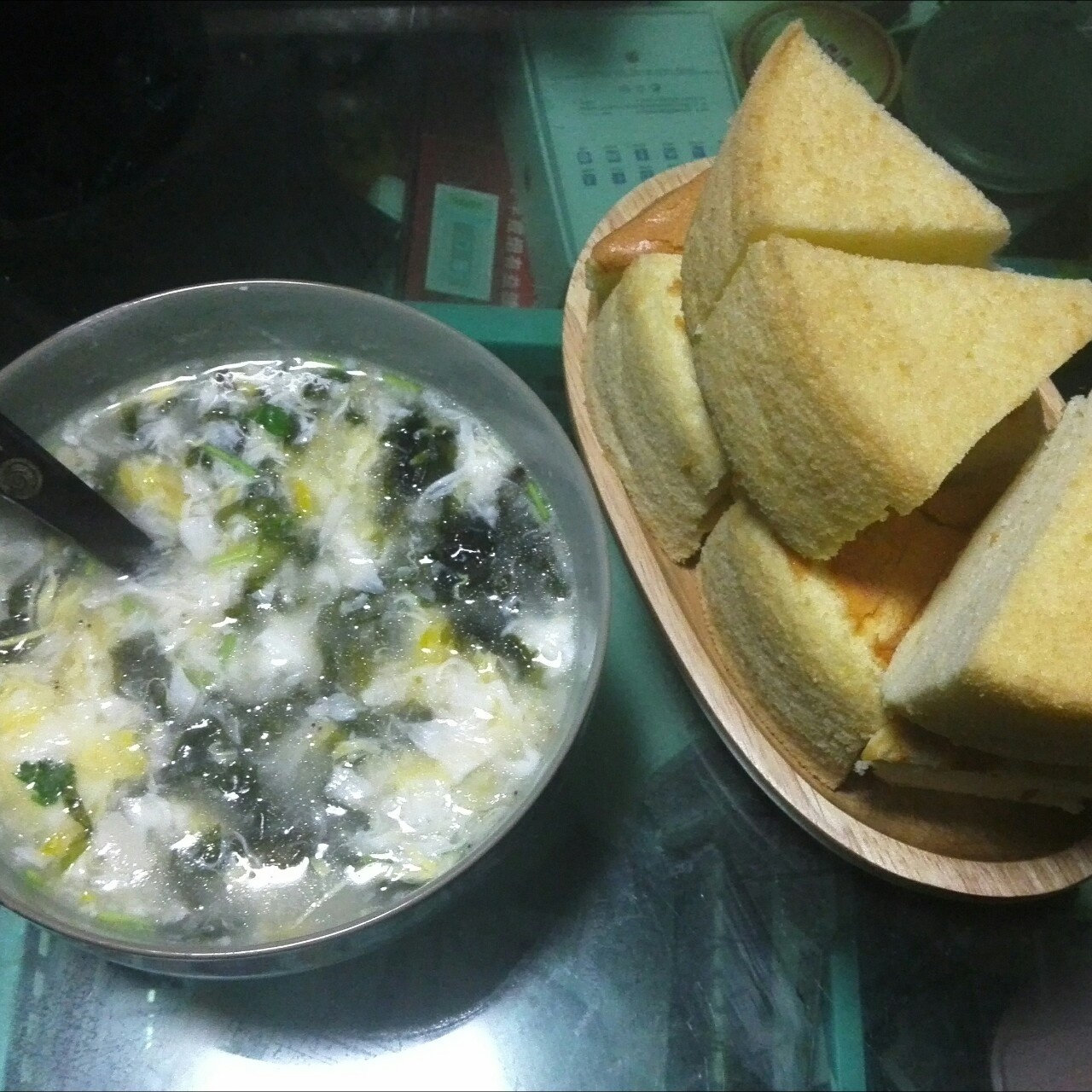 每天坚持为他做早餐