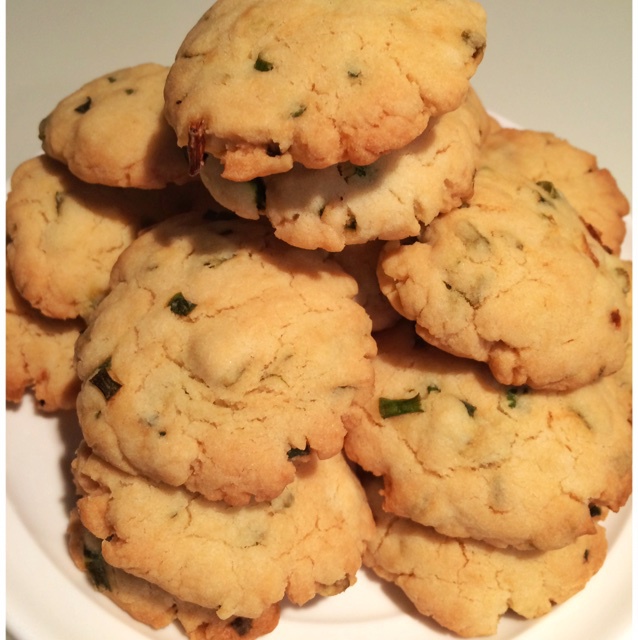 jolinguan做的葱油小桃酥