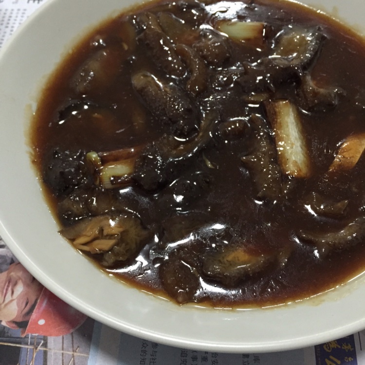 葱烧海参