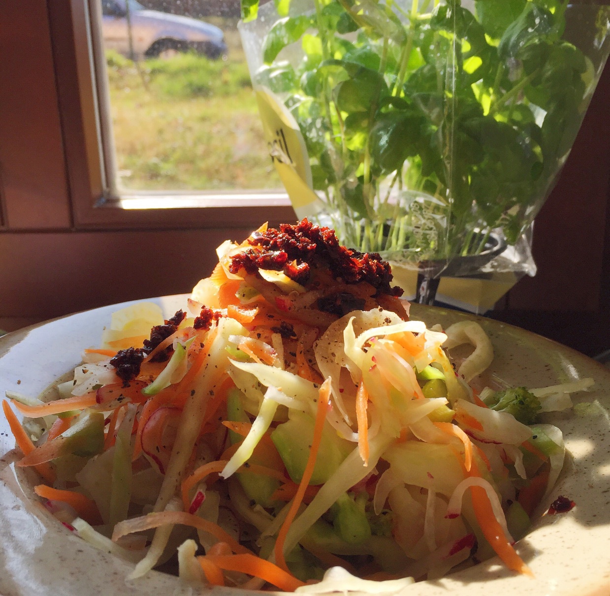 姑娘脸婶子心做的凉拌茴香根