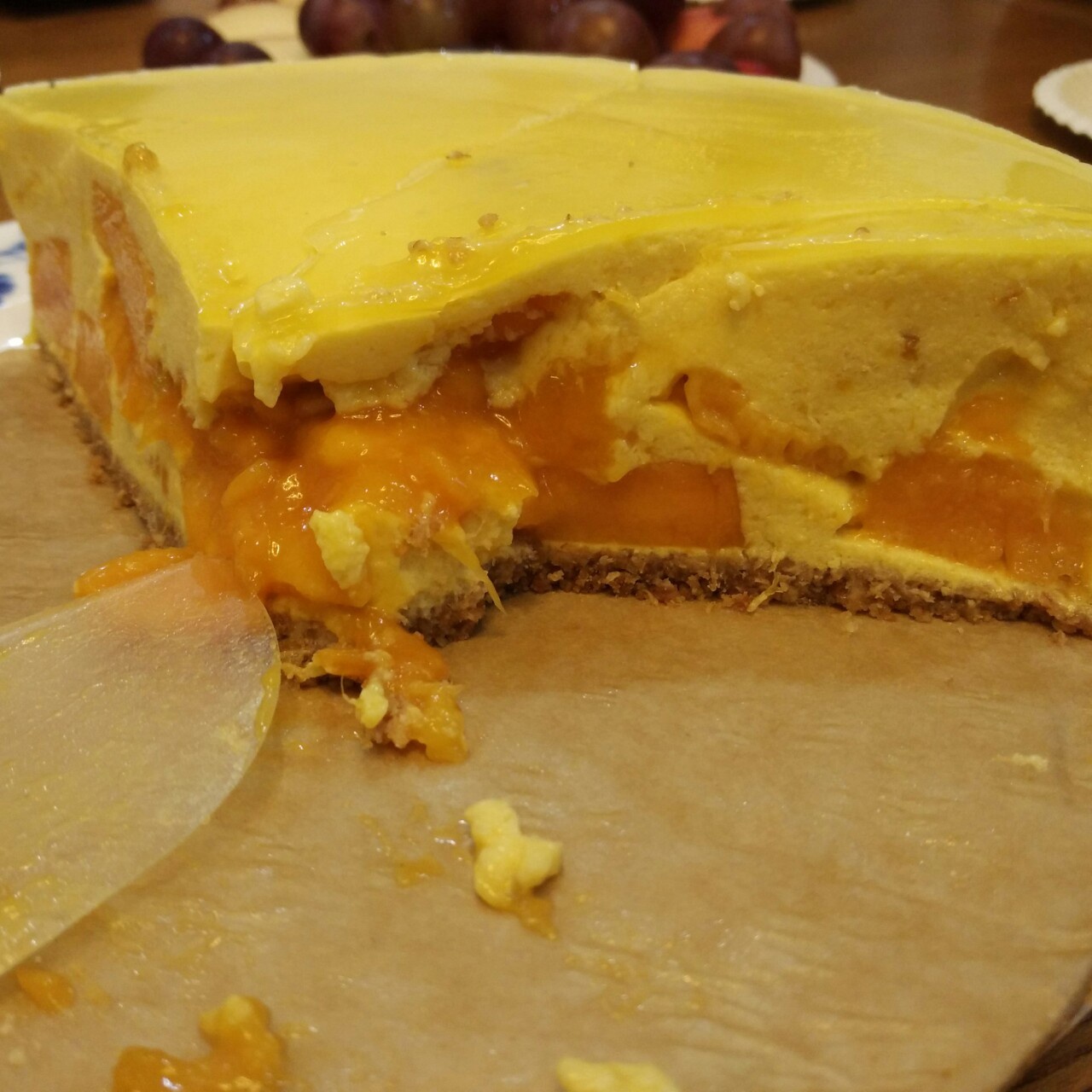 《Tinrry下午茶》教你做芒果流心慕斯（6寸配方）