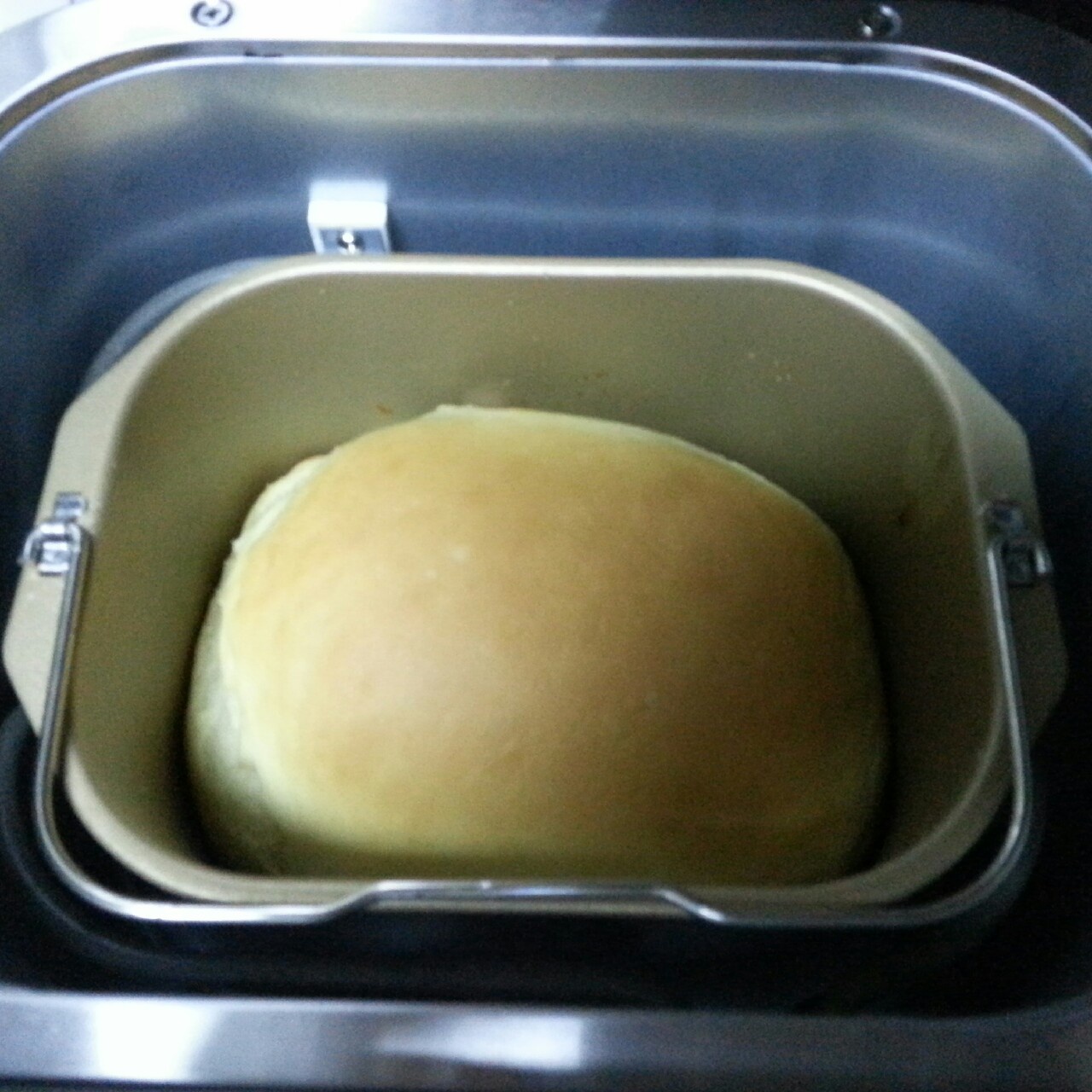 超级好吃的原味面包（面包机版）