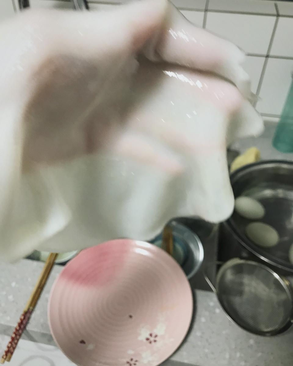 自制凉皮，面筋