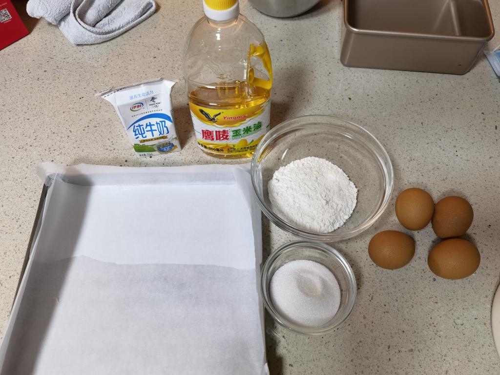 纯奶手撕吐司的做法 步骤1