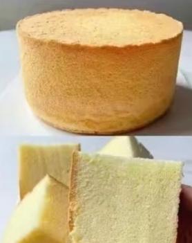 6寸戚风蛋糕（厨师机乐妈）