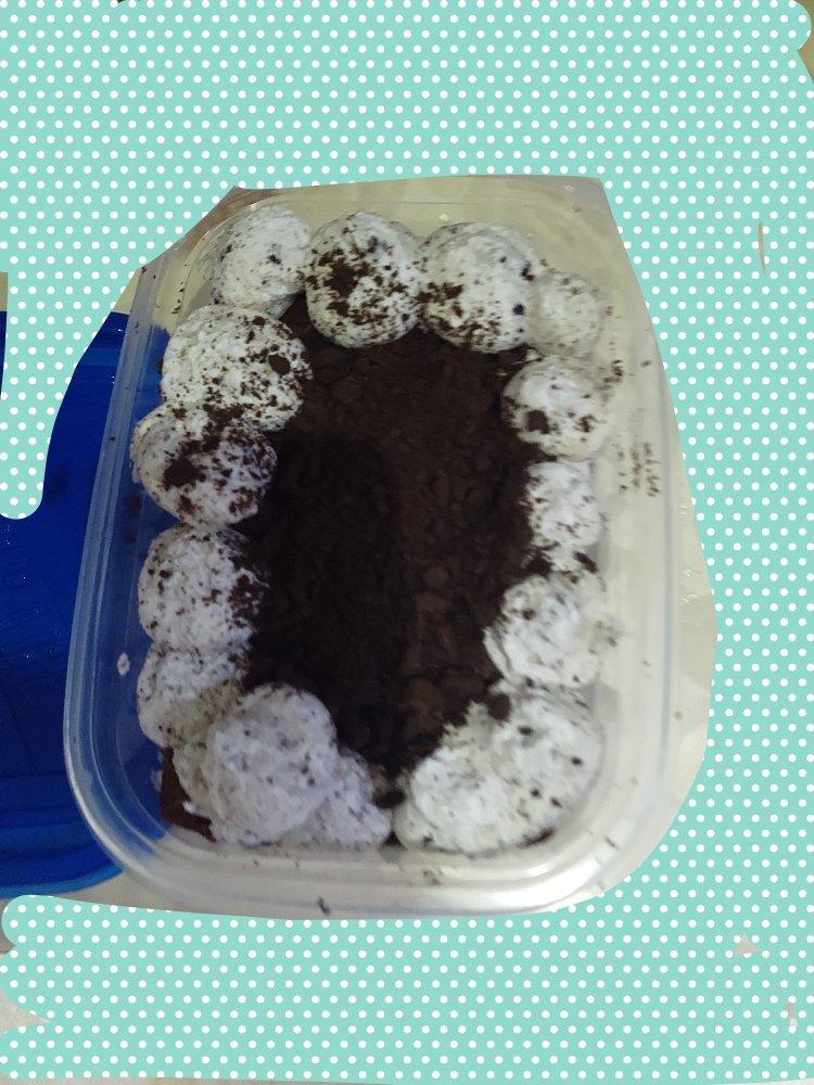 好吃到流泪的奥利奥咸奶油盒子蛋糕