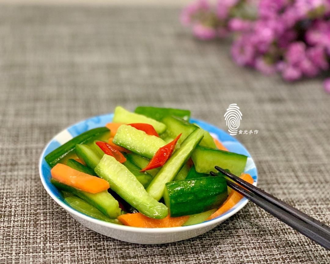 开胃小菜 台式腌黄瓜的做法