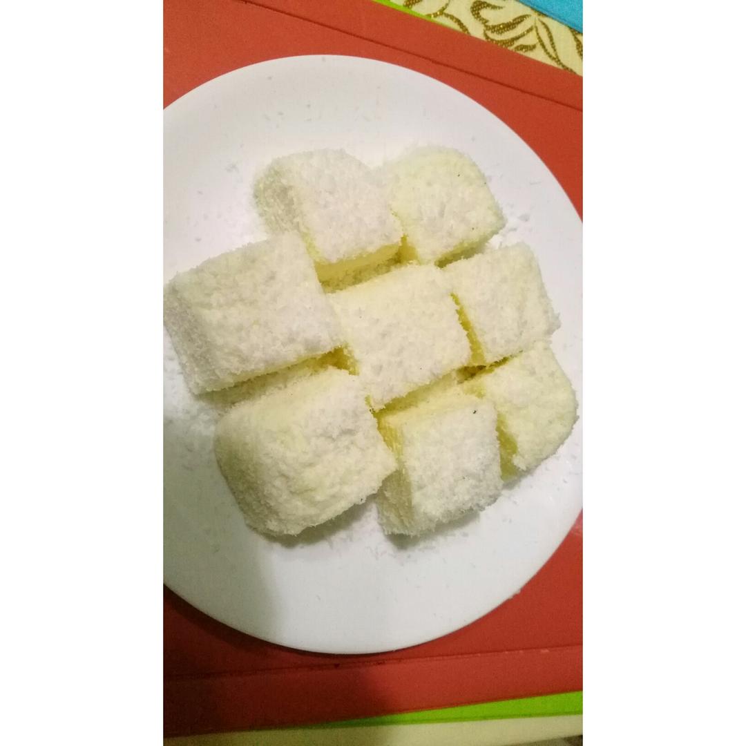 椰子奶糕（附上脆炸鲜奶做法）