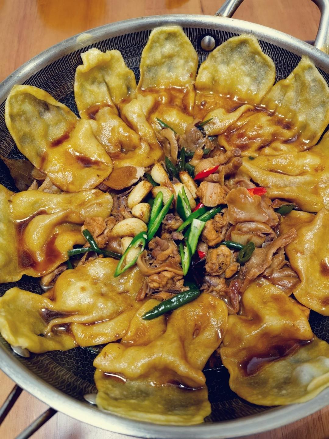 地锅鸡+自制红油【曼食慢语】