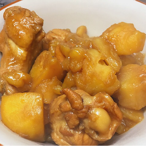 土豆炖鸡翅（快手零失败）