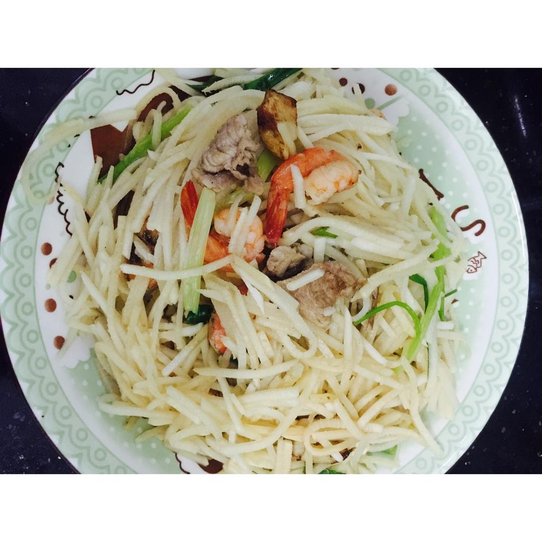 笋丝炒肉