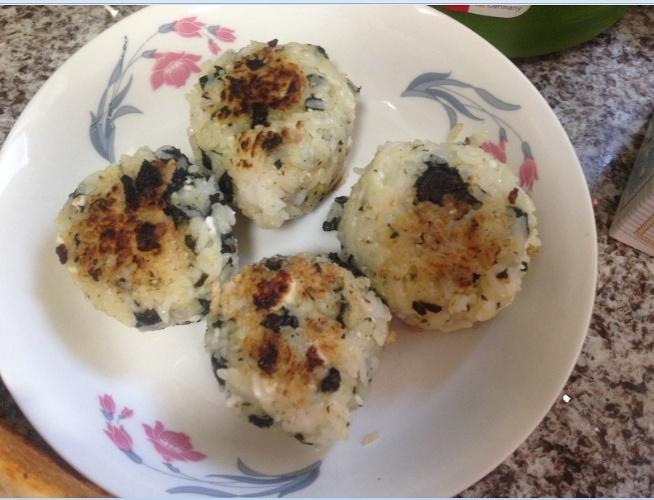 手工海苔烤饭团（无需烤箱）