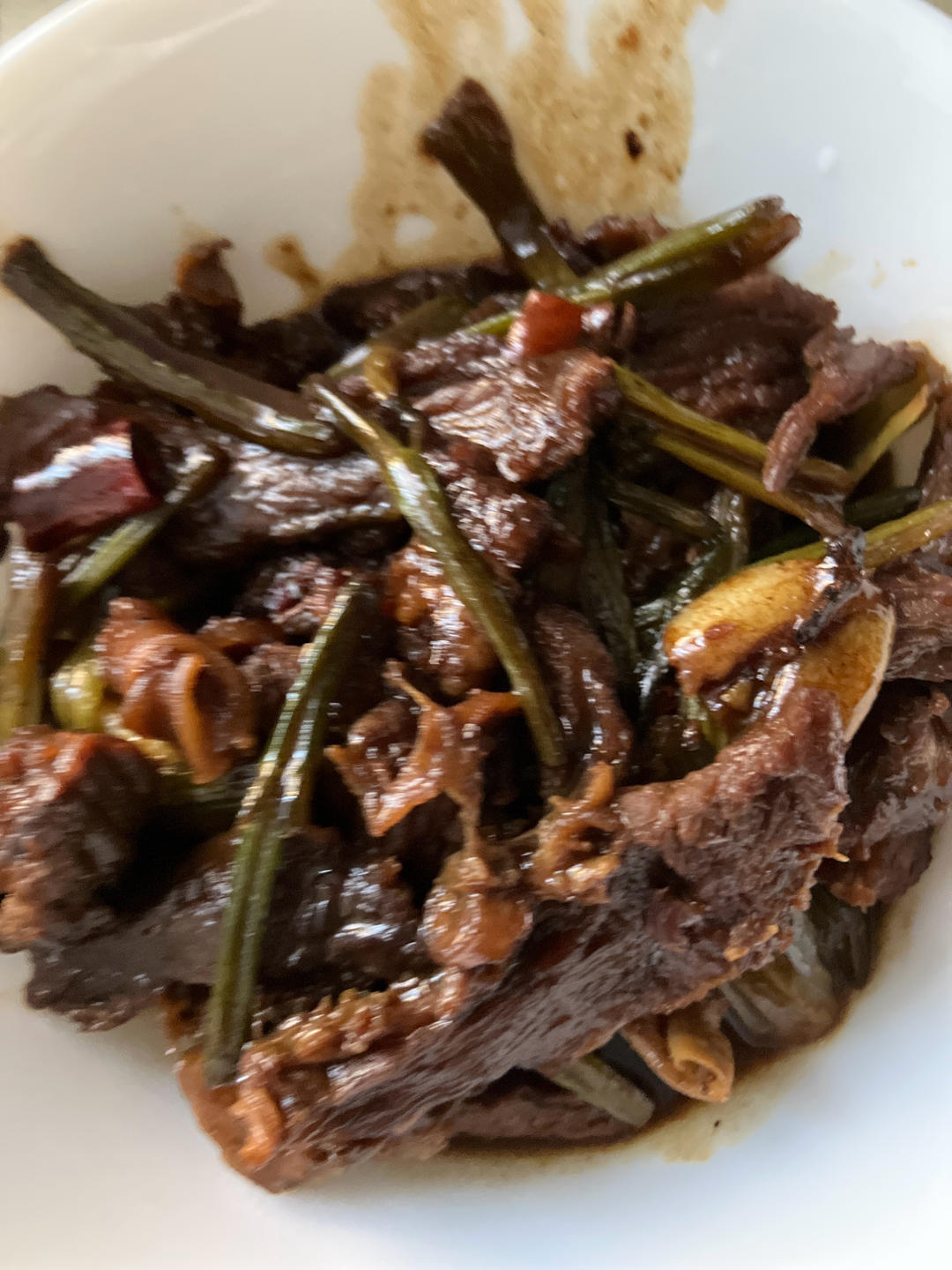 小炒牛肉（肉嫩味香）