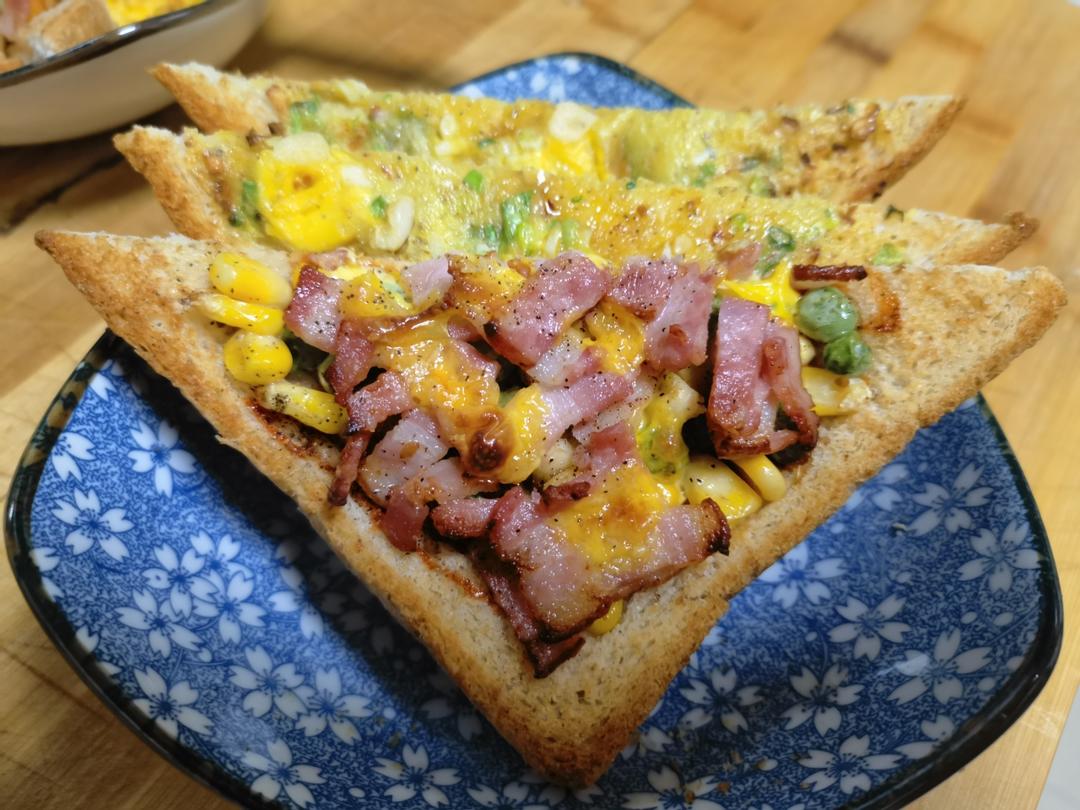 6种吐司神仙吃法🍞简单快上手便携早餐