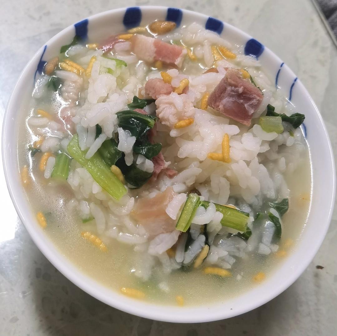 咸肉青菜汤饭(上海泡饭)