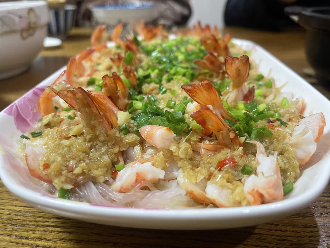 蒜蓉粉丝开背虾