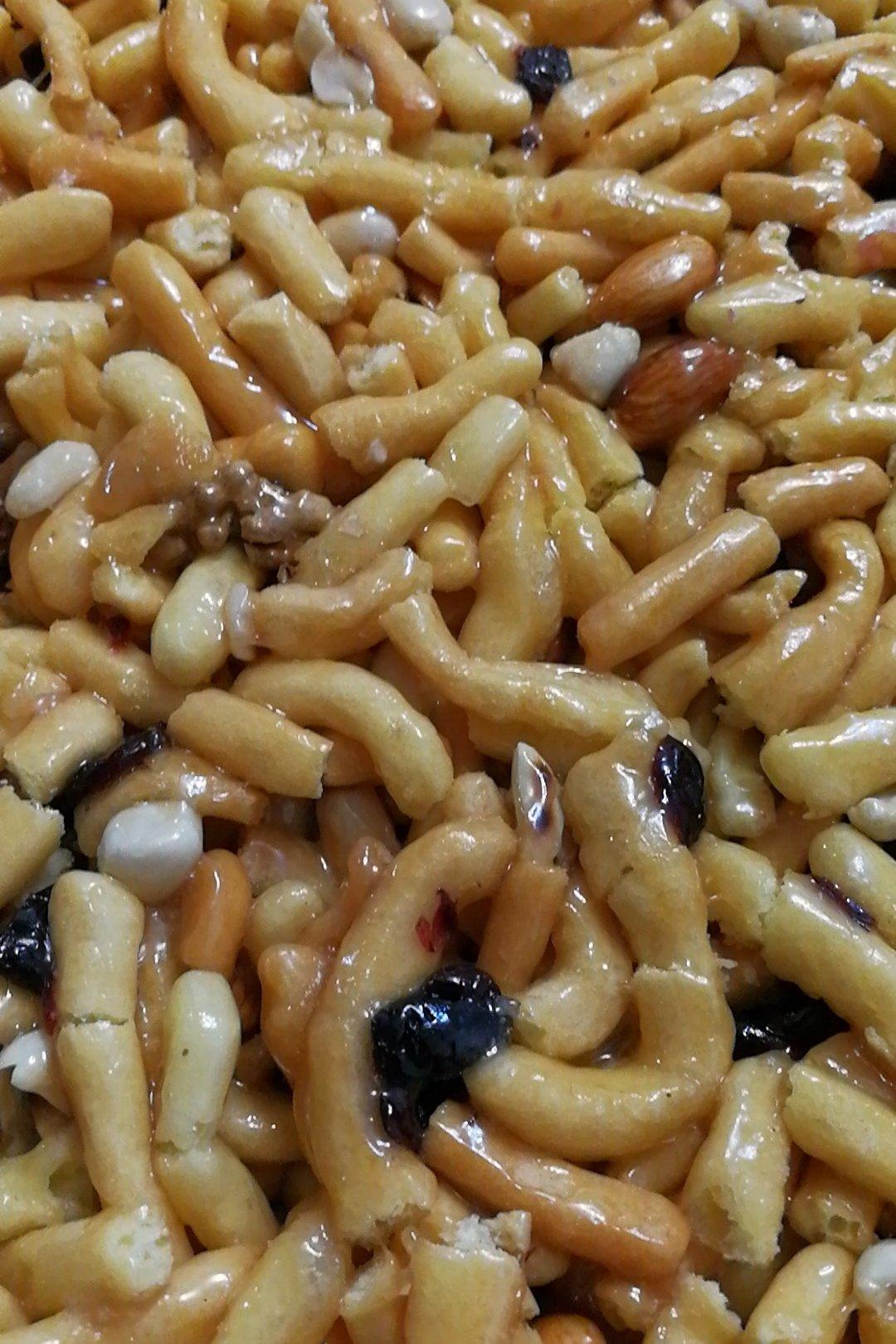 椰蓉干果沙琪玛