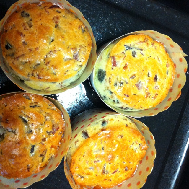 洋葱红肠咸马芬