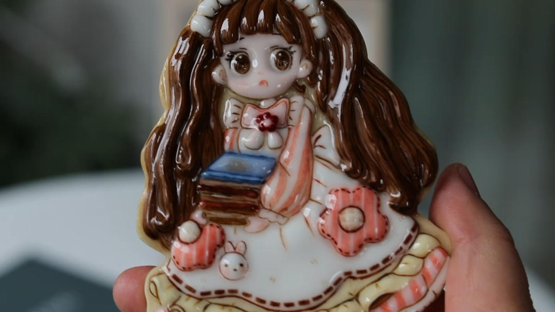 糖霜饼干制作の填充步骤