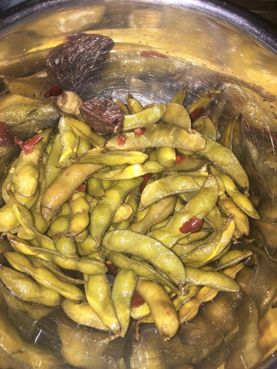 时光静好☆ミ做的香辣煮毛豆.五香毛豆