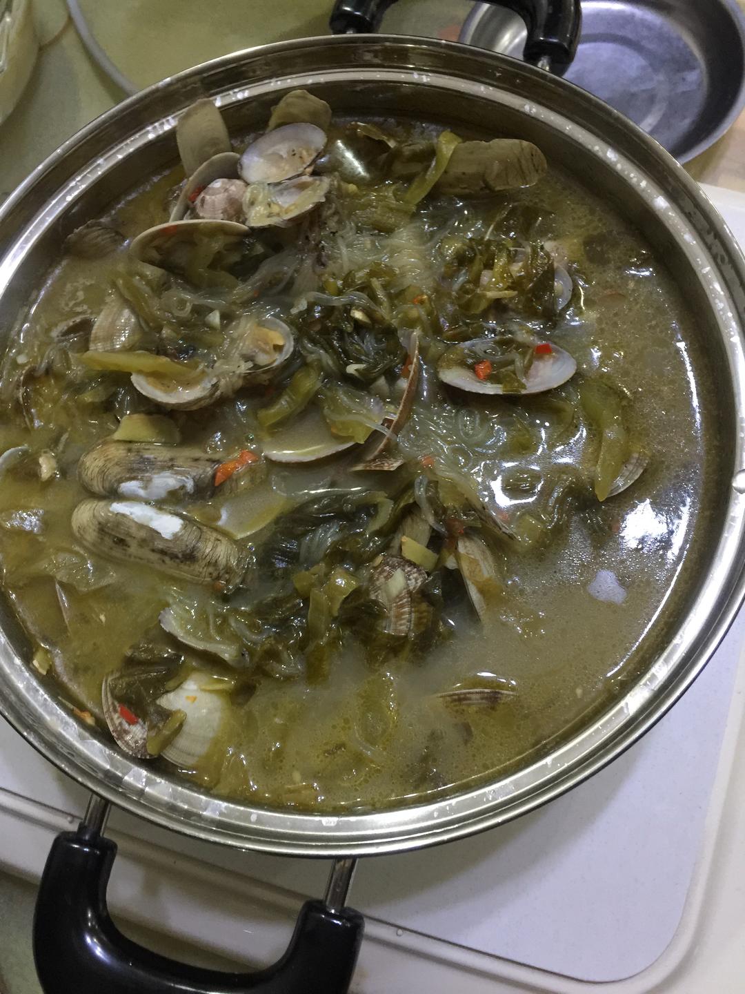 酸辣花甲的做法