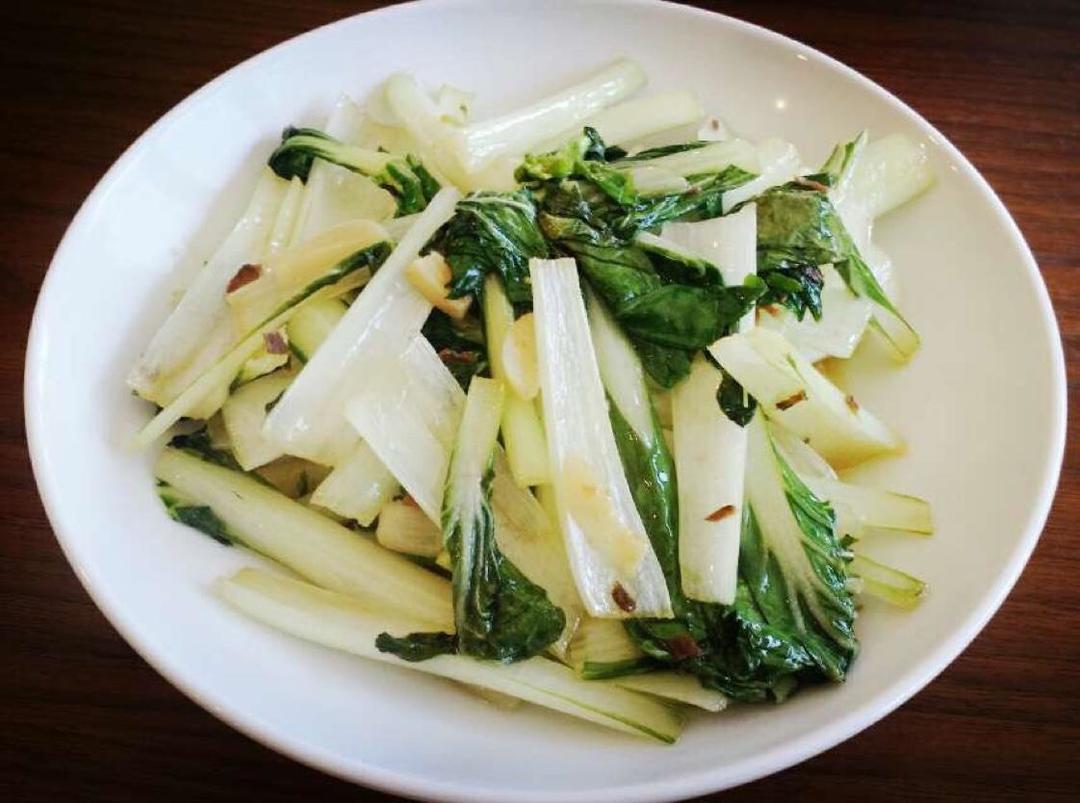 清炒奶白菜的做法
