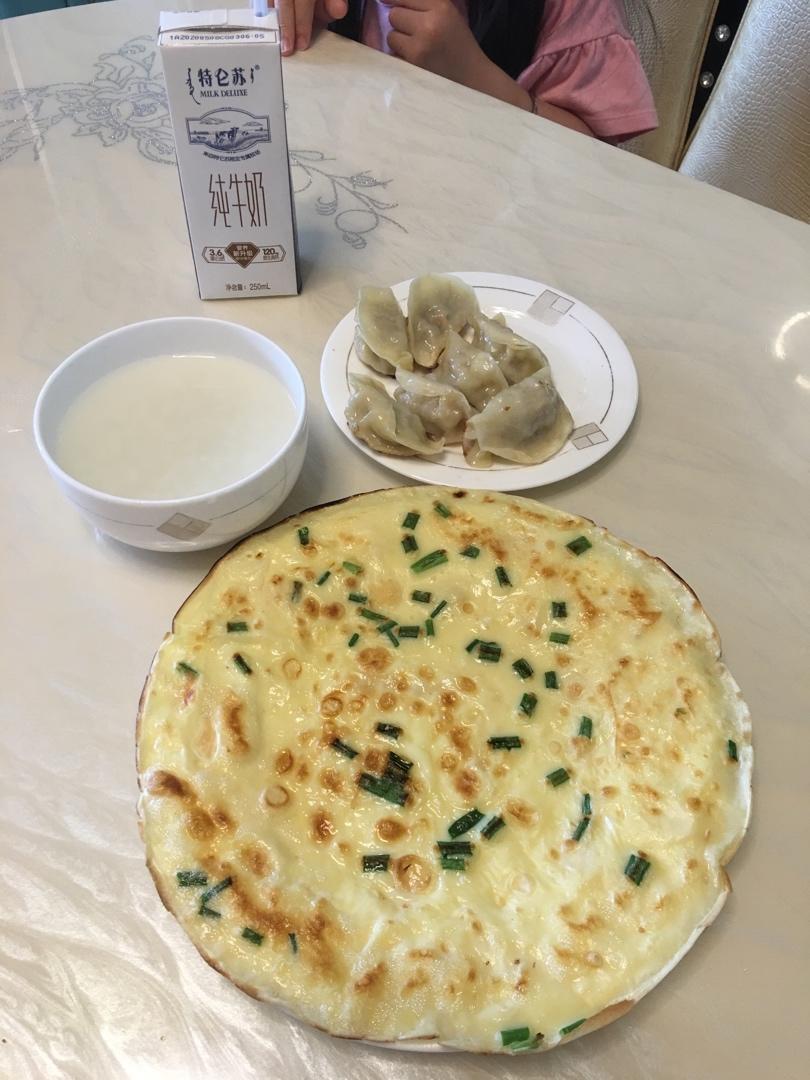 鸡蛋软饼（薄而不破和卖的味道一样细腻好吃！）