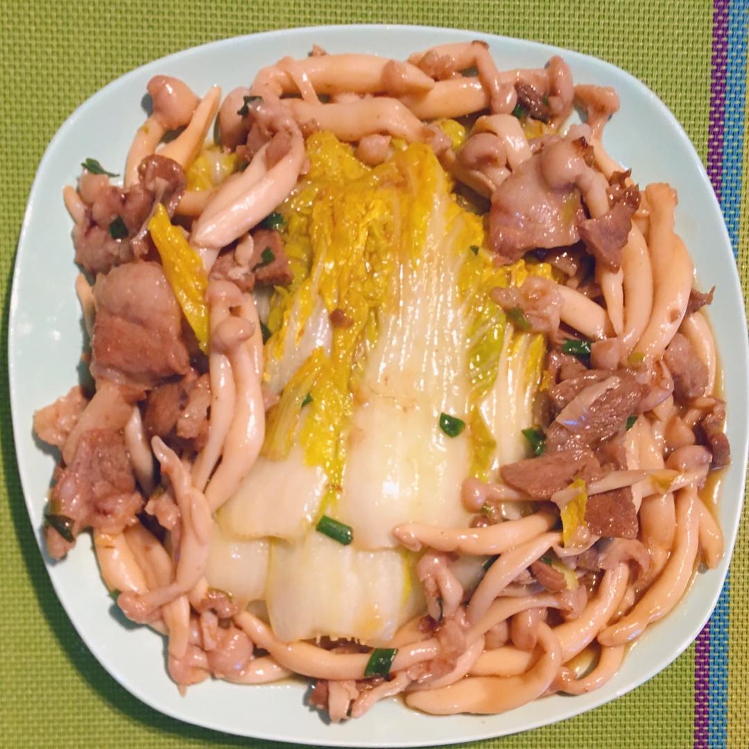 小蘑菇娃娃菜（清淡版）