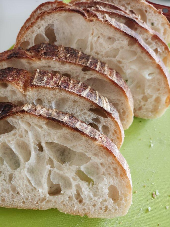 基础欧包练习-室温折叠隔夜冷藏（波兰种）