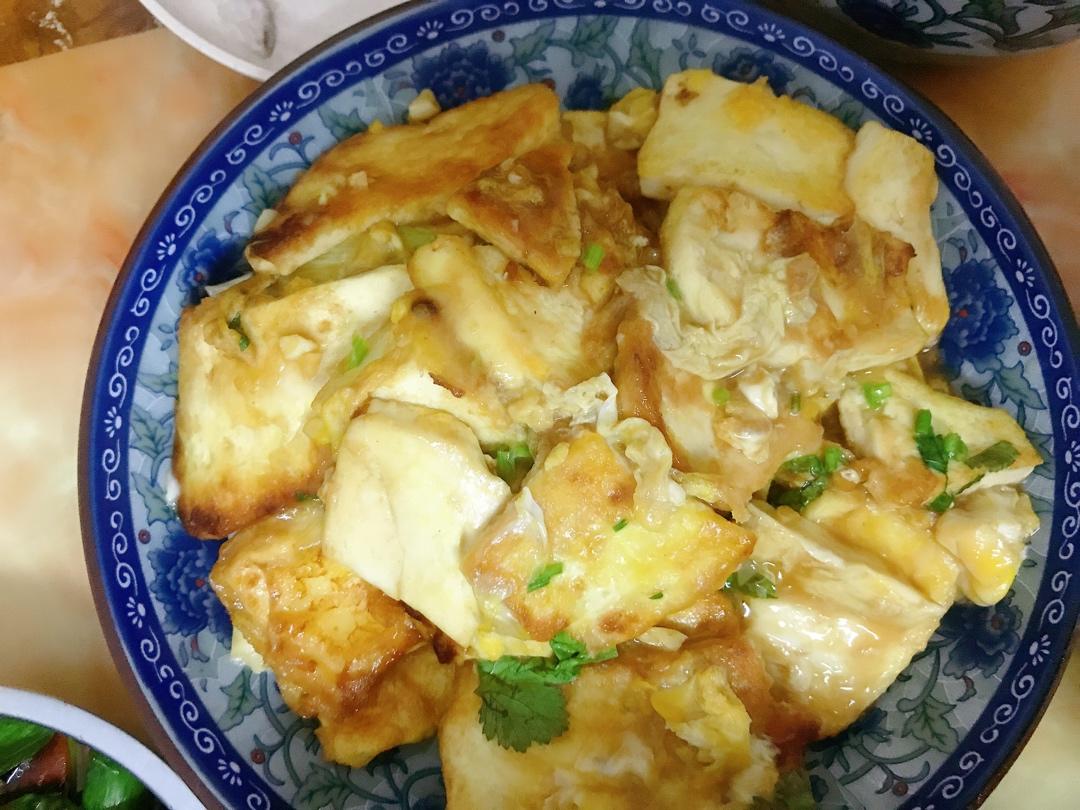 无敌好吃的香煎豆腐
