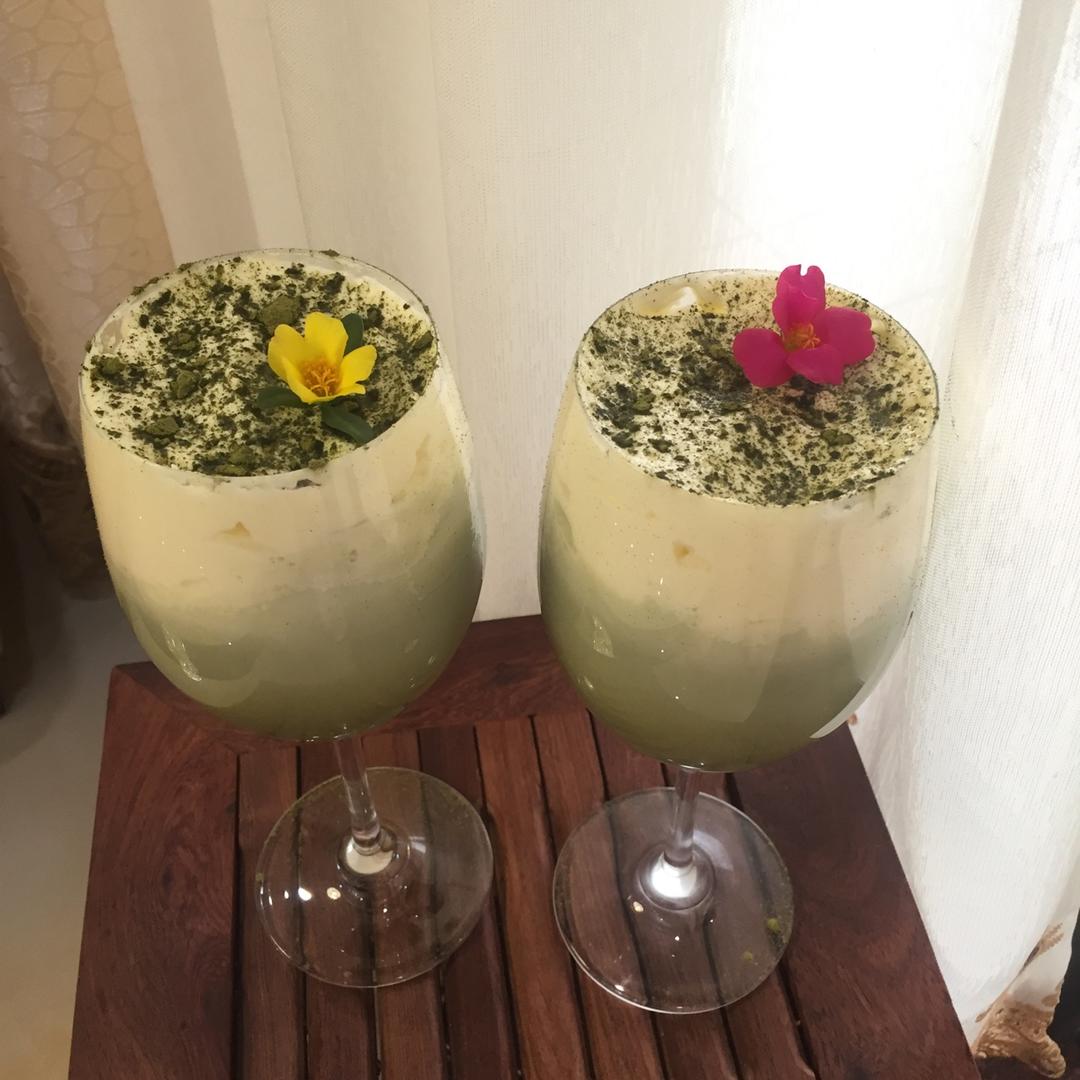 咸奶盖冰抹茶拿铁