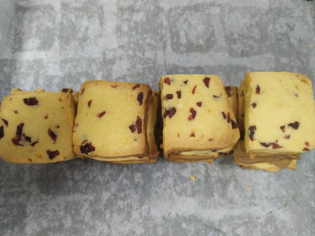 低糖少油版蔓越莓饼干