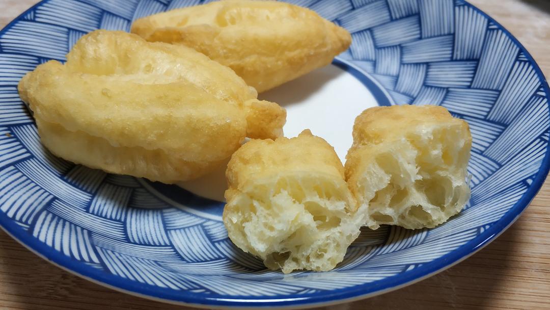 快手早餐～自制油条（酵母版，不含泡打粉、膨松剂）