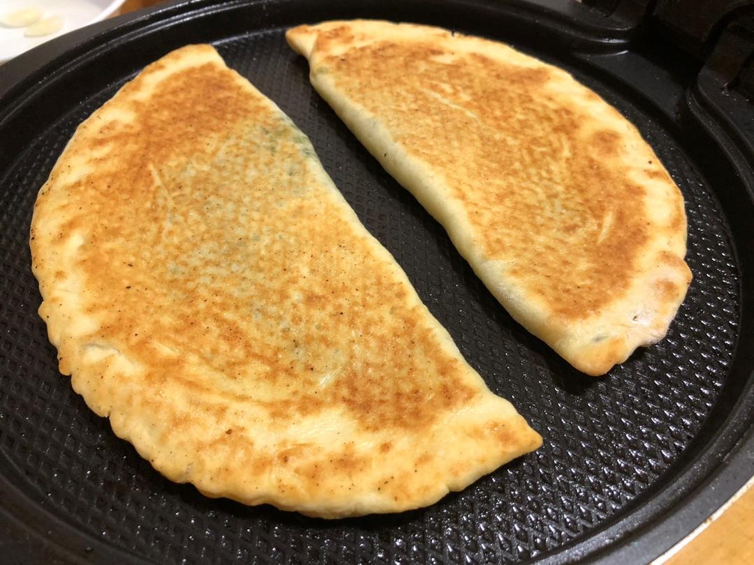 电饼铛版韭菜盒子