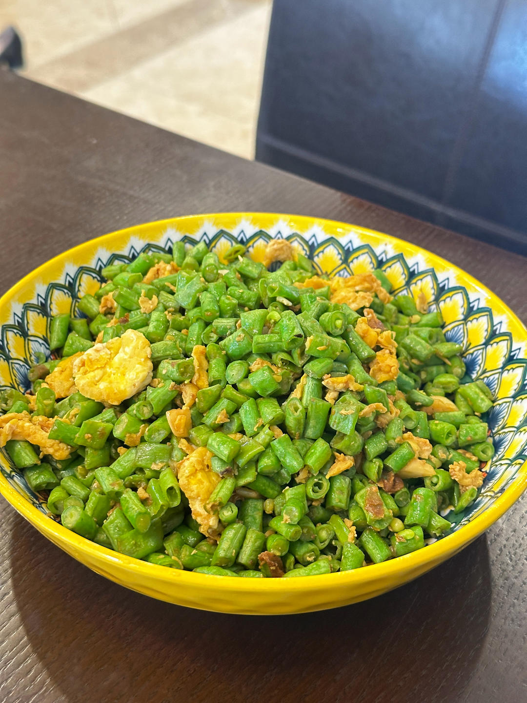 豆角炒蛋超级下饭菜，不好吃算我输