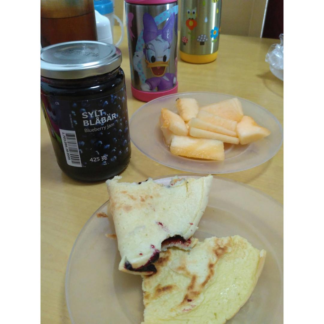 10分钟快手早餐~葱香蛋煎饼