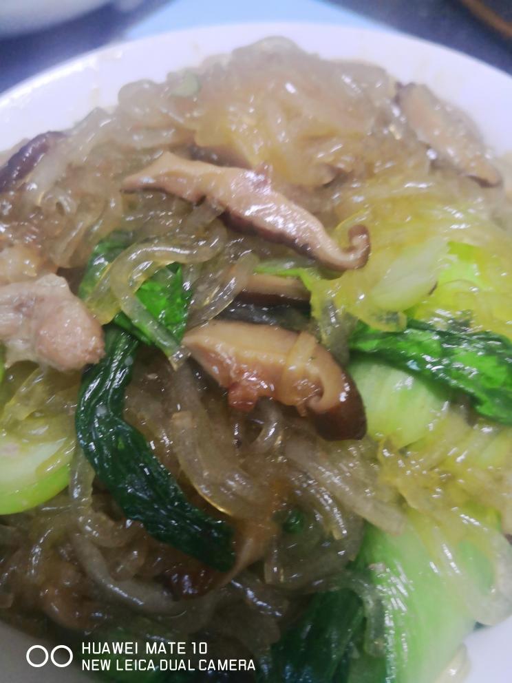 小油菜炖粉条的做法