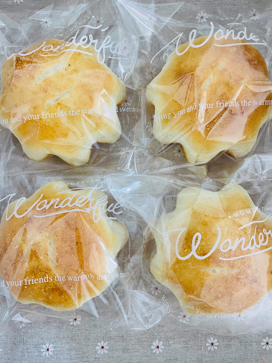 玉米火腿沙拉包，冷藏发酵流程示范