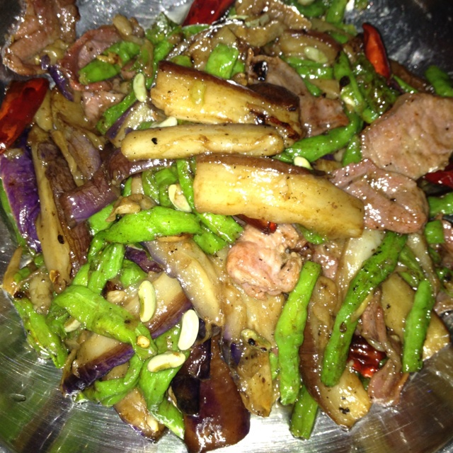 茄子豆角