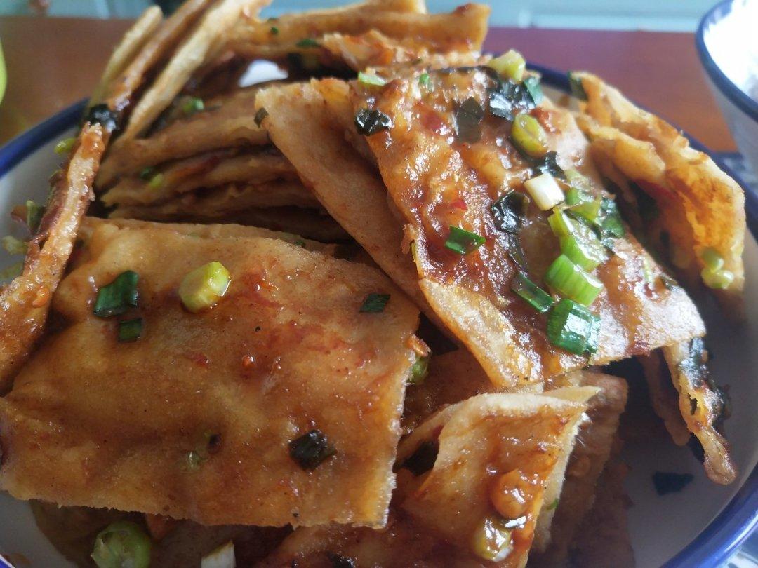 酥的掉渣的酱香饼，老公说都可以开店啦