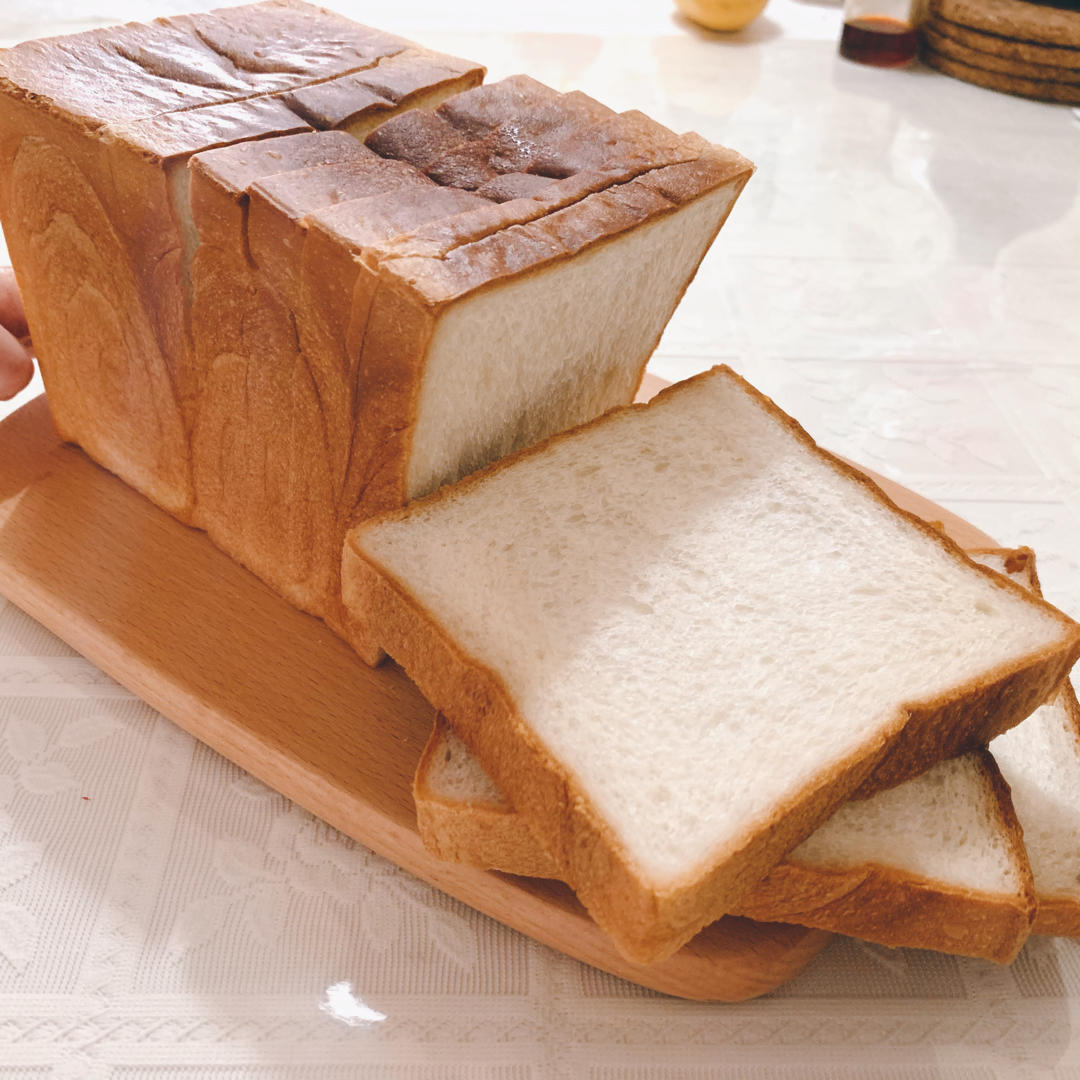 🍞低热量，超级柔软，蓬松，清甜三明治白吐司