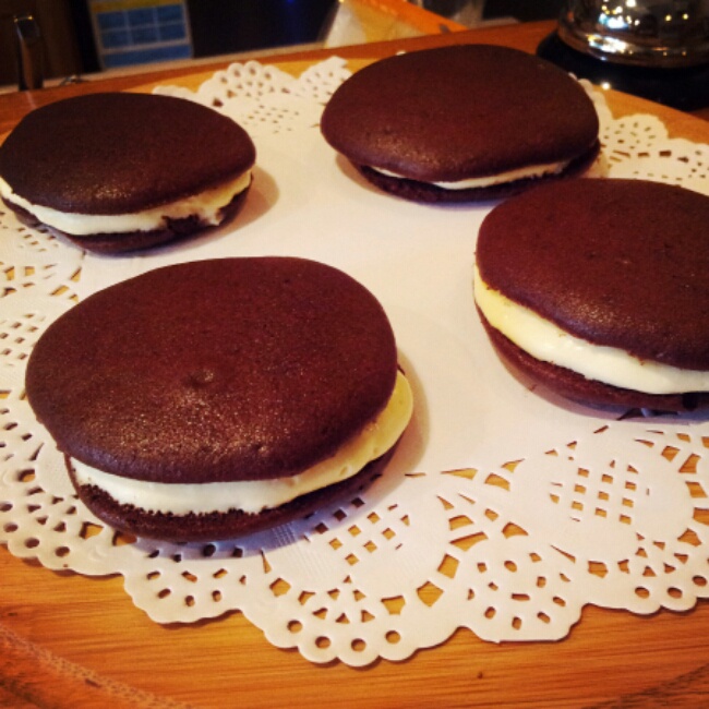 奶酪夹心巧克力派