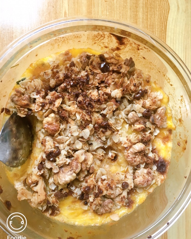 粉糯红薯泥配燕麦酥丨健康·三餐