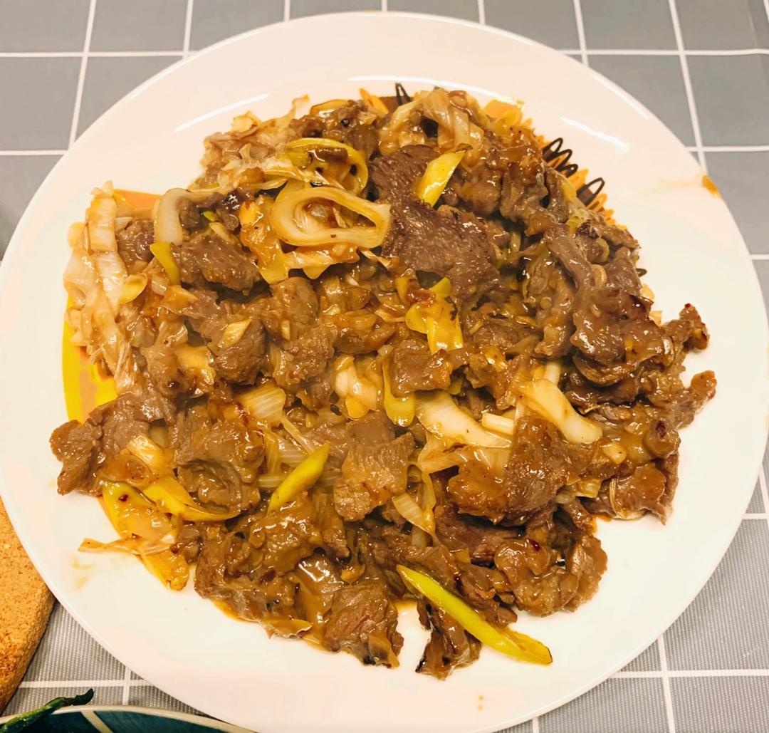 葱爆牛肉