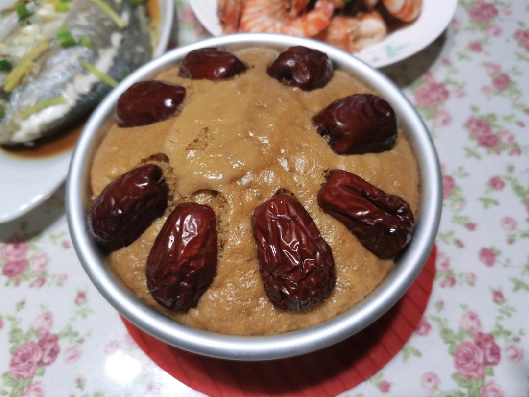 一口正宗的红糖发糕