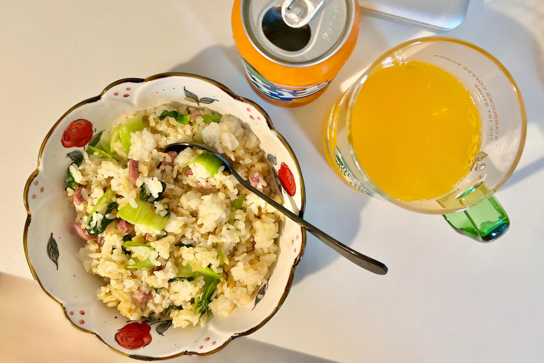 猪油咸肉菜饭
