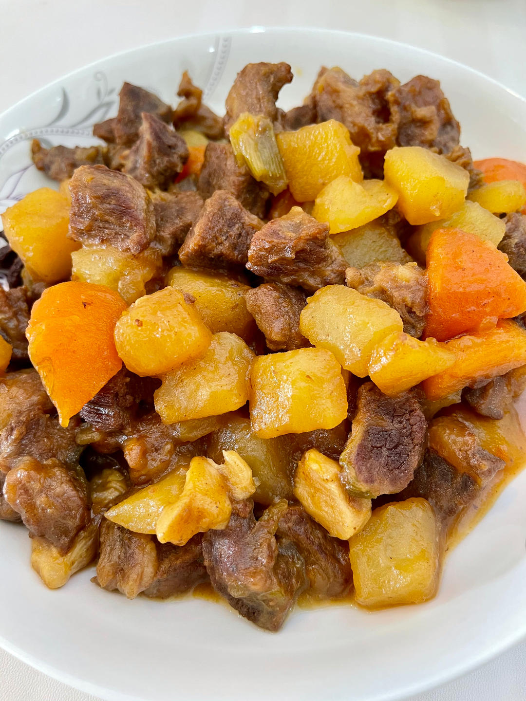 红烧牛肉土豆 （独家秘制）