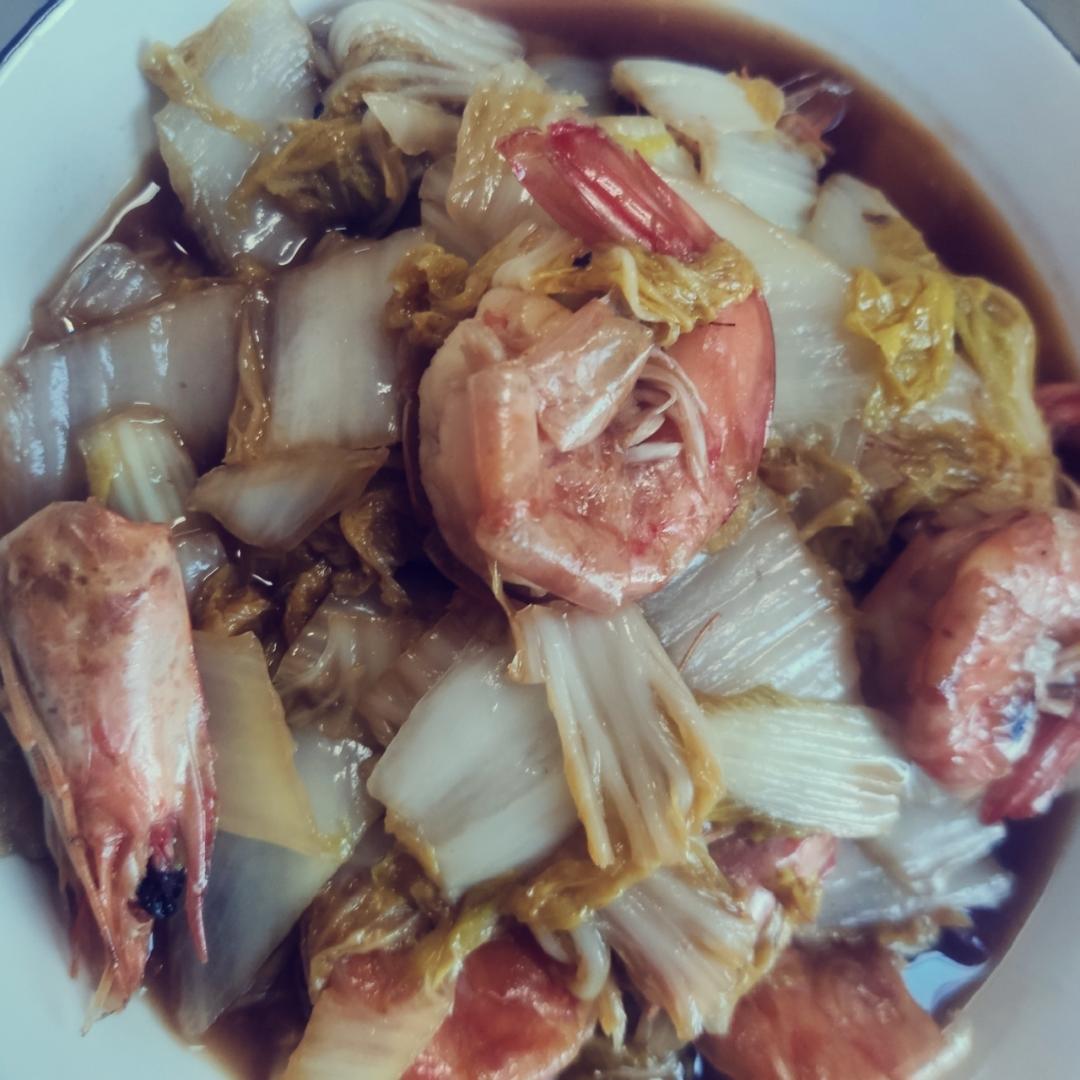 大虾娃娃菜